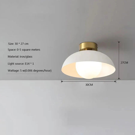 Luminaire Plafonnier design élégant en bois et métal – Référence : Maelis4723- - Nexa Lights
