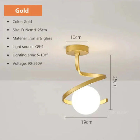Luminaire Plafonnier design élégant en boules lumineuses – Référence : Théo6543- - Nexa Lights