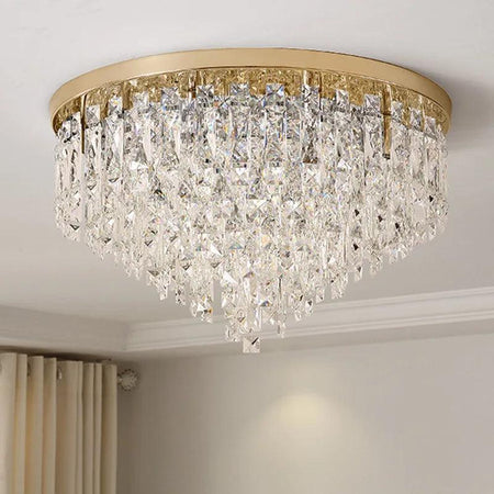 Luminaire Plafonnier design élégant en cristaux – Référence : Thalia4692- - Nexa Lights