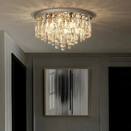 Luminaire Plafonnier design élégant en cristaux – Référence : Thalia4692- - Nexa Lights