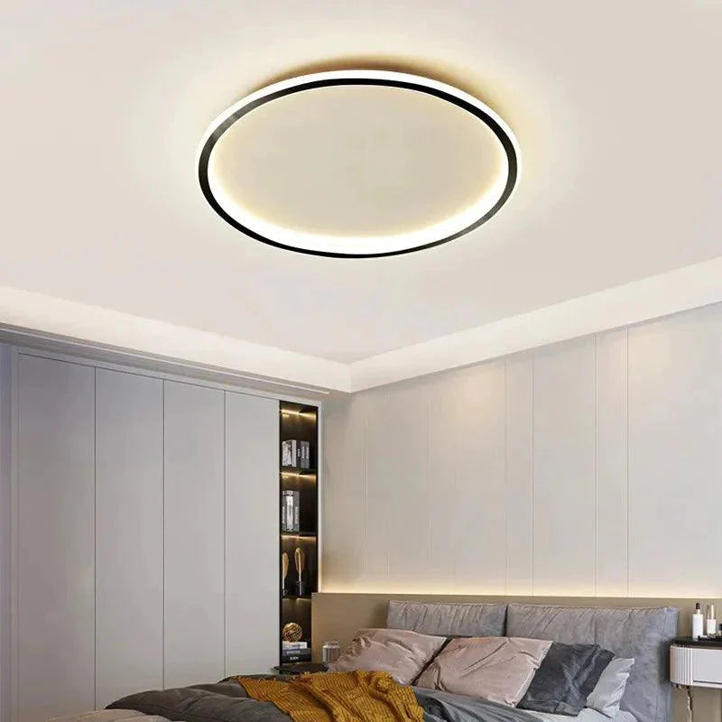 Luminaire Plafonnier design élégant noir et doré – Référence : Jorine4820- - Nexa Lights