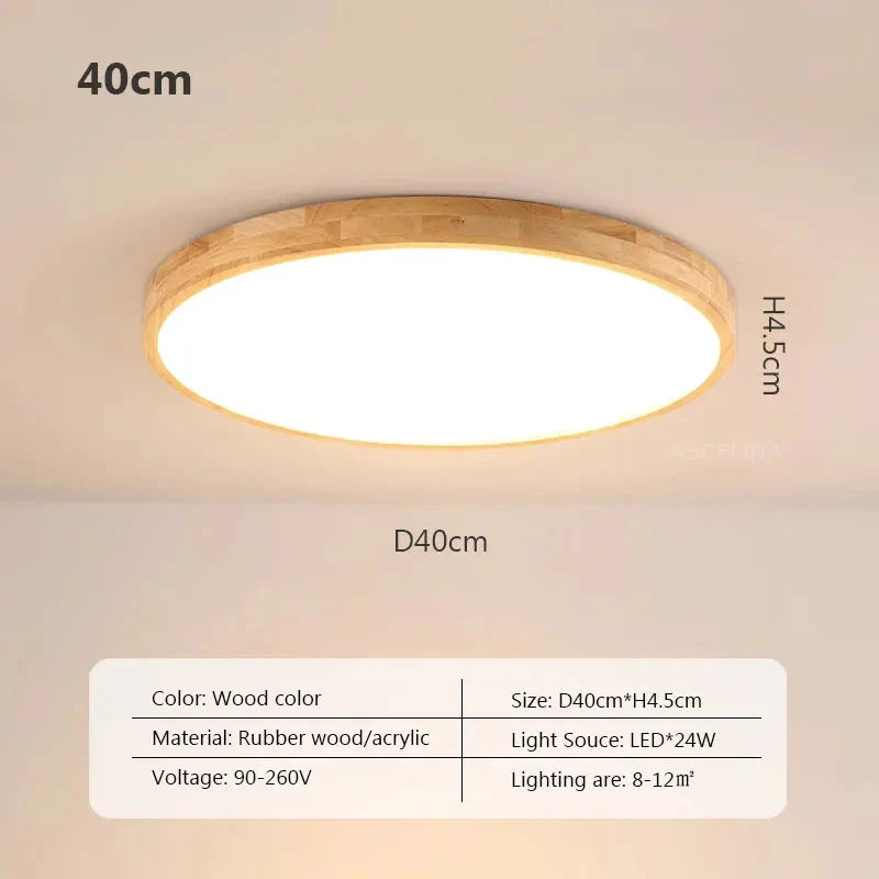 Luminaire Plafonnier design en pierre jaune et bois – Référence : Elowen4820- - Nexa Lights
