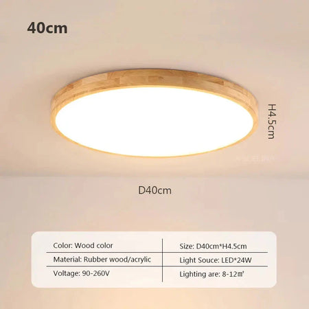 Luminaire Plafonnier design en pierre jaune et bois – Référence : Elowen4820- - Nexa Lights
