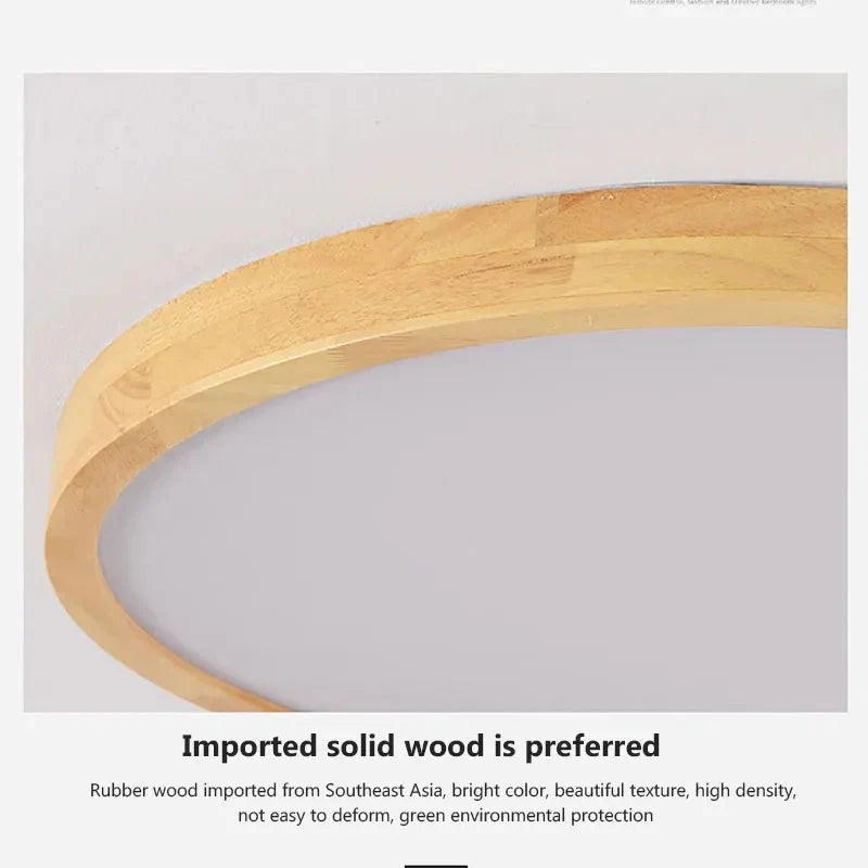 Luminaire Plafonnier design en pierre jaune et bois – Référence : Elowen4820- - Nexa Lights