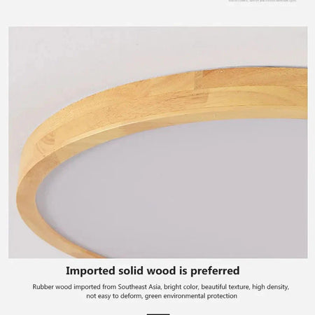 Luminaire Plafonnier design en pierre jaune et bois – Référence : Elowen4820- - Nexa Lights
