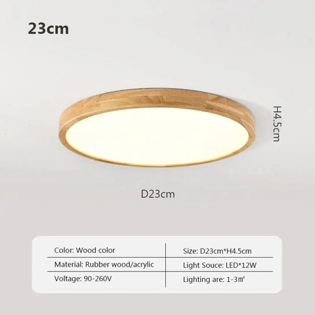 Luminaire Plafonnier design en pierre jaune et bois – Référence : Elowen4820- - Nexa Lights