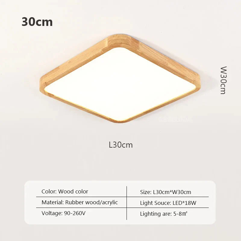 Luminaire Plafonnier design en pierre jaune et bois – Référence : Elowen4820- - Nexa Lights