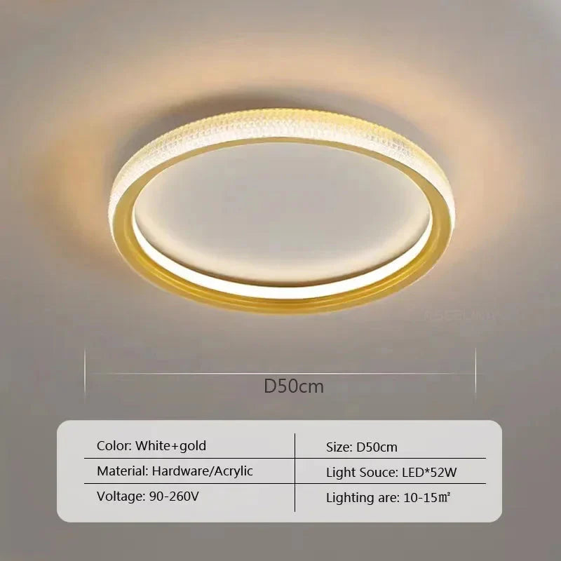 Luminaire Plafonnier design épuré – Référence : Elian3845- - Nexa Lights