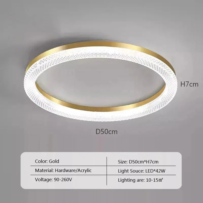Luminaire Plafonnier design épuré – Référence : Elian3845- - Nexa Lights
