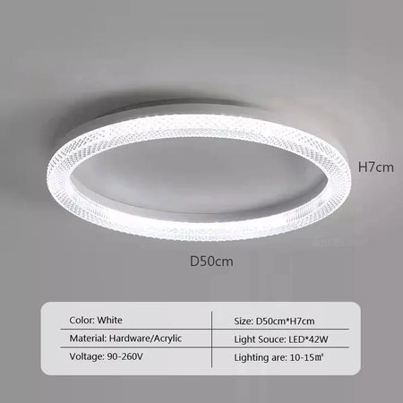 Luminaire Plafonnier design épuré – Référence : Elian3845- - Nexa Lights