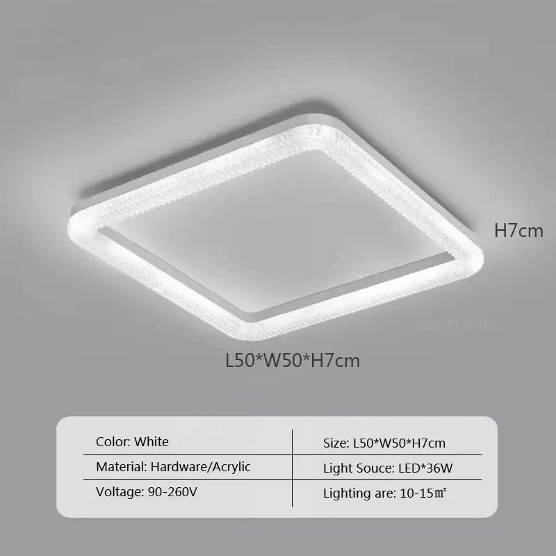 Luminaire Plafonnier design épuré – Référence : Elian3845- - Nexa Lights