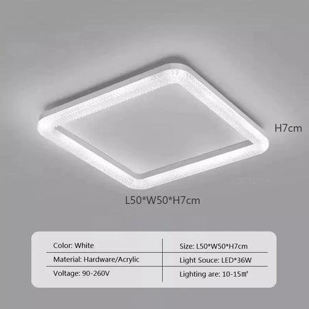 Luminaire Plafonnier design épuré – Référence : Elian3845- - Nexa Lights