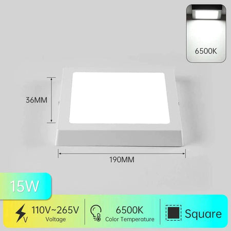 Luminaire Plafonnier design épuré blanc – Référence : Nélio4652- - Nexa Lights