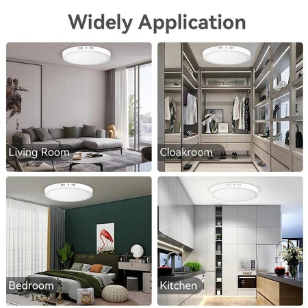Luminaire Plafonnier design épuré blanc – Référence : Nélio4652- - Nexa Lights