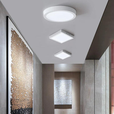 Luminaire Plafonnier design épuré blanc – Référence : Nélio4652- - Nexa Lights