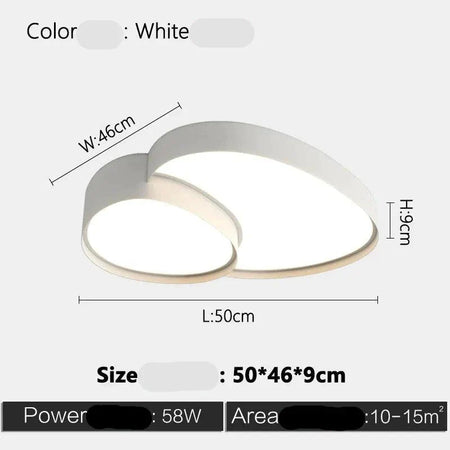 Luminaire Plafonnier design moderne et élégant – Référence : Amélie3847- - Nexa Lights