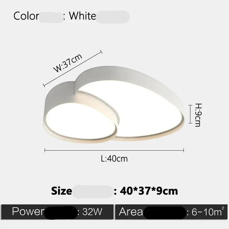 Luminaire Plafonnier design moderne et élégant – Référence : Amélie3847- - Nexa Lights