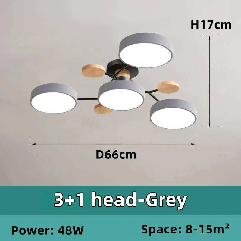 Luminaire Plafonnier design nordique élégant – Référence : Amélie4631- - Nexa Lights