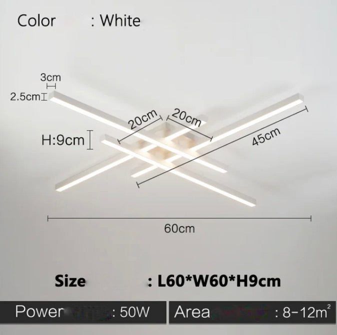 Luminaire Plafonnier design nordique élégant – Référence : Naël4632- - Nexa Lights
