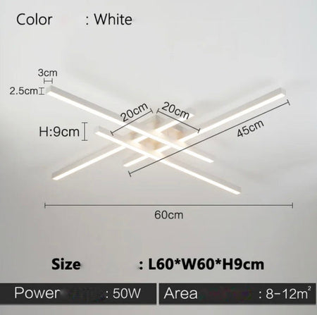 Luminaire Plafonnier design nordique élégant – Référence : Naël4632- - Nexa Lights
