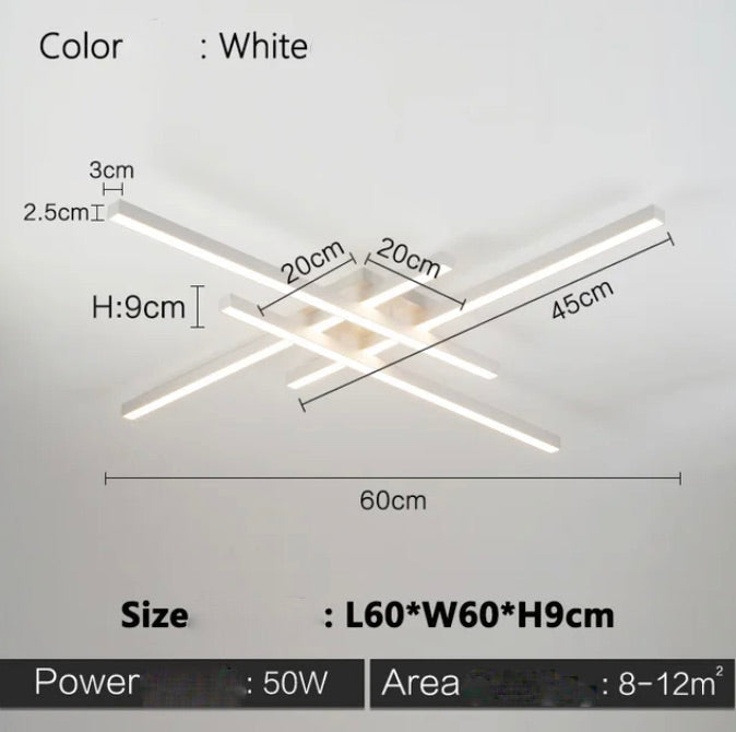 Luminaire Plafonnier design nordique élégant – Référence : Naël4632- - Nexa Lights