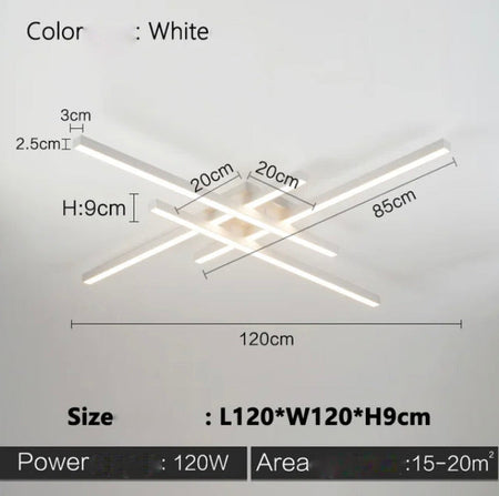 Luminaire Plafonnier design nordique élégant – Référence : Naël4632- - Nexa Lights