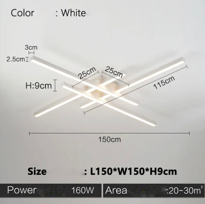 Luminaire Plafonnier design nordique élégant – Référence : Naël4632- - Nexa Lights