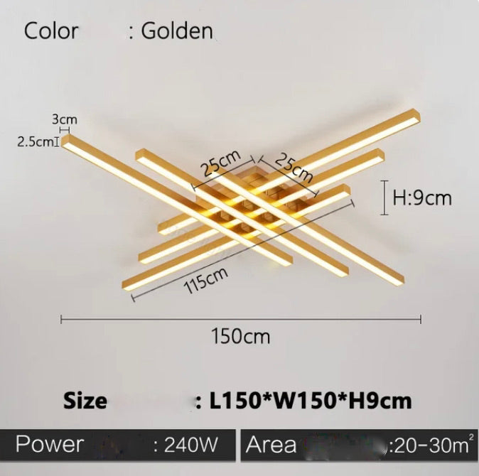 Luminaire Plafonnier design nordique élégant – Référence : Naël4632- - Nexa Lights