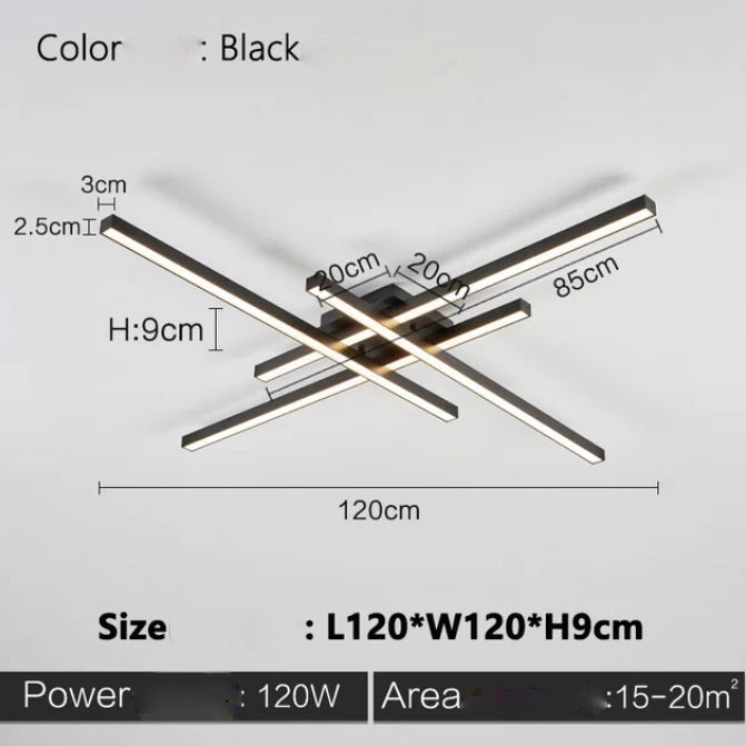Luminaire Plafonnier design nordique élégant – Référence : Naël4632- - Nexa Lights