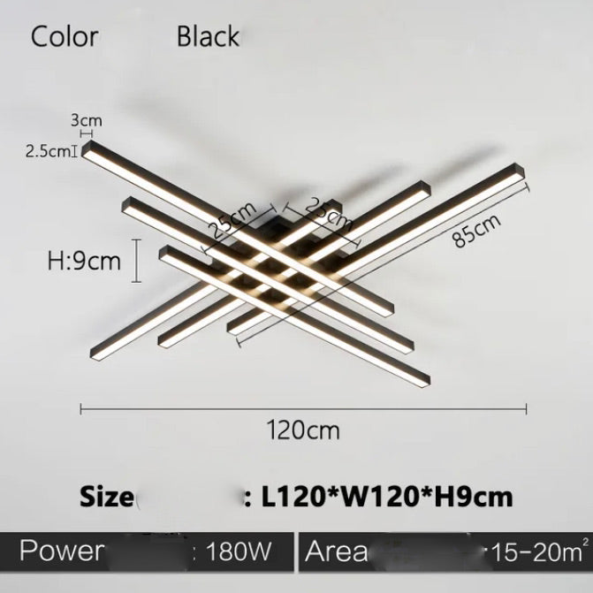 Luminaire Plafonnier design nordique élégant – Référence : Naël4632- - Nexa Lights