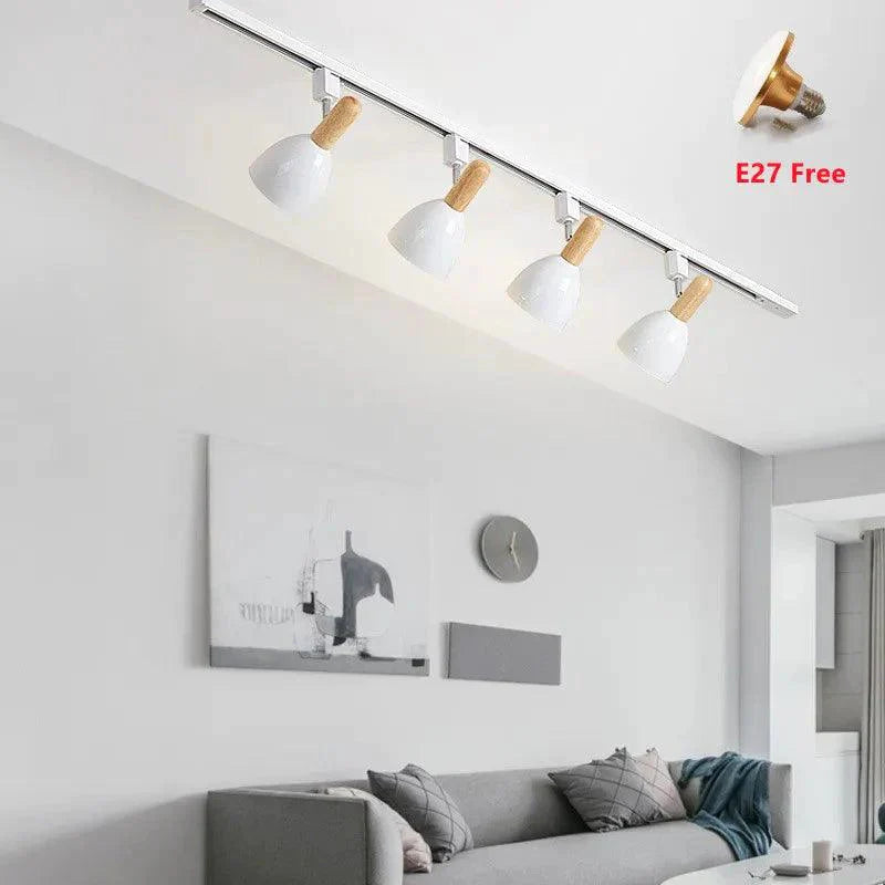Luminaire Plafonnier design nordique en bois – Référence : Mélisandre4821- - Nexa Lights