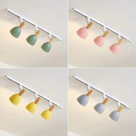 Luminaire Plafonnier design nordique en bois – Référence : Mélisandre4821- - Nexa Lights