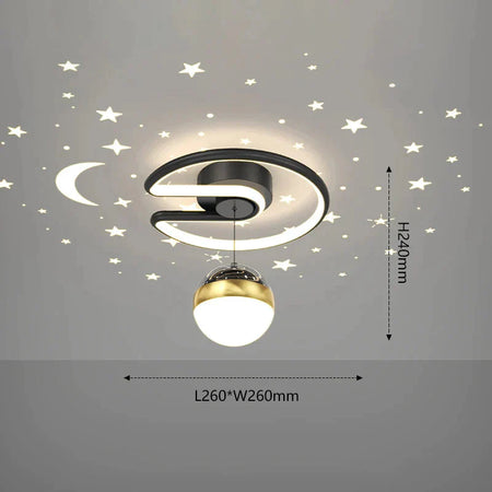 Luminaire Plafonnier effet étoilé – Référence : Mael6784- - Nexa Lights