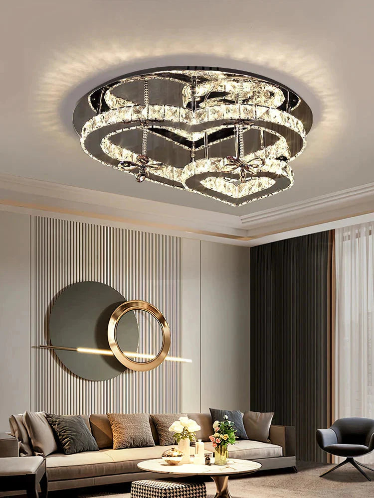 Luminaire Plafonnier effet marbré noir – Référence : Maelis4832- - Nexa Lights
