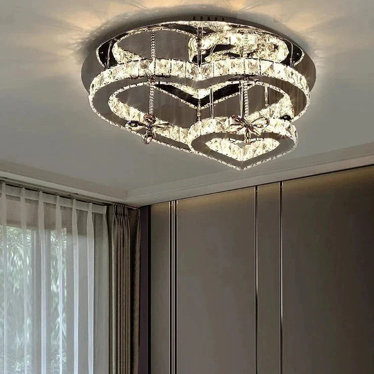 Luminaire Plafonnier effet marbré noir – Référence : Maelis4832- - Nexa Lights