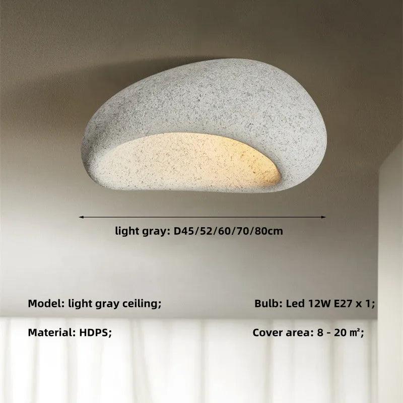 Luminaire Plafonnier effet pierre nordique – Référence : Thélio4563- - Nexa Lights