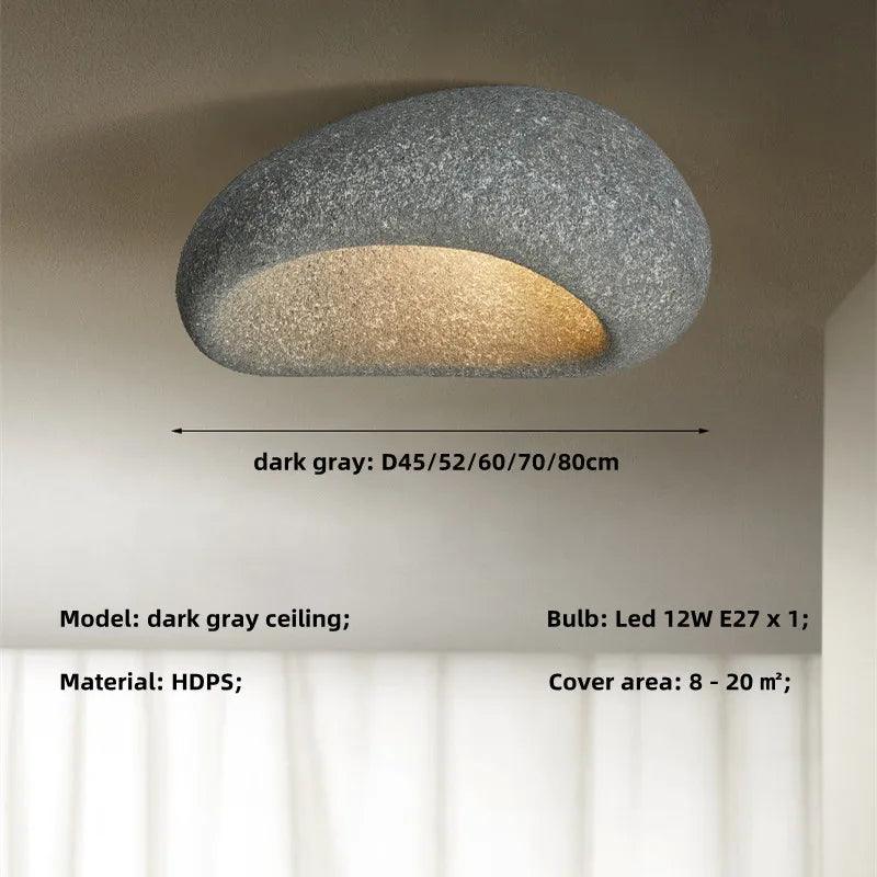 Luminaire Plafonnier effet pierre nordique – Référence : Thélio4563- - Nexa Lights