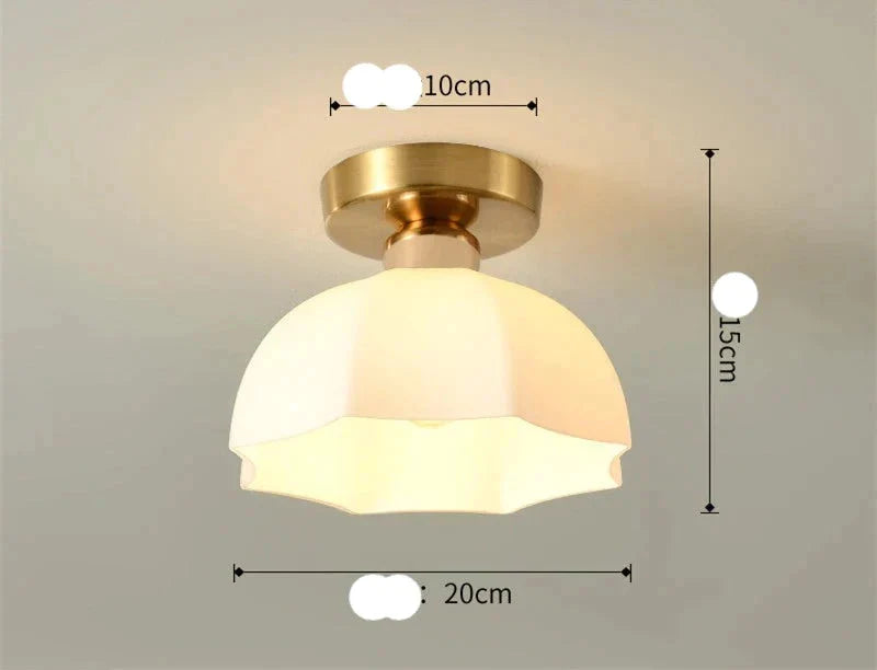 Luminaire Plafonnier effet vintage original – Référence : Elowen4523- - Nexa Lights