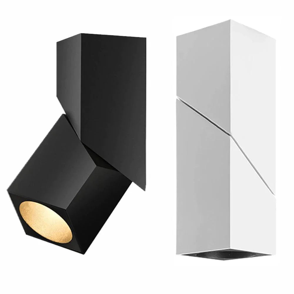 Luminaire Plafonnier style industriel en aluminium – Référence : Maélys4852- - Nexa Lights