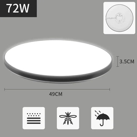 Luminaire Plafonnier style industriel en métal noir – Référence : Émilien4732- - Nexa Lights