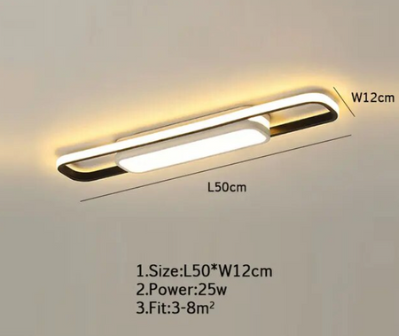 Luminaire Plafonnier style industriel en métal noir – Référence : Mael1234- - Nexa Lights