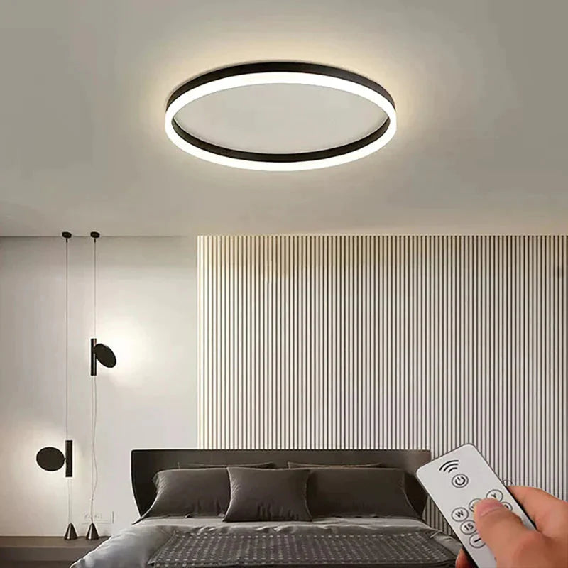 Luminaire Plafonnier style industriel en métal noir – Référence : Marlon4726- - Nexa Lights