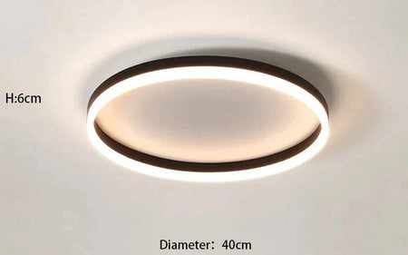 Luminaire Plafonnier style industriel en métal noir – Référence : Marlon4726- - Nexa Lights