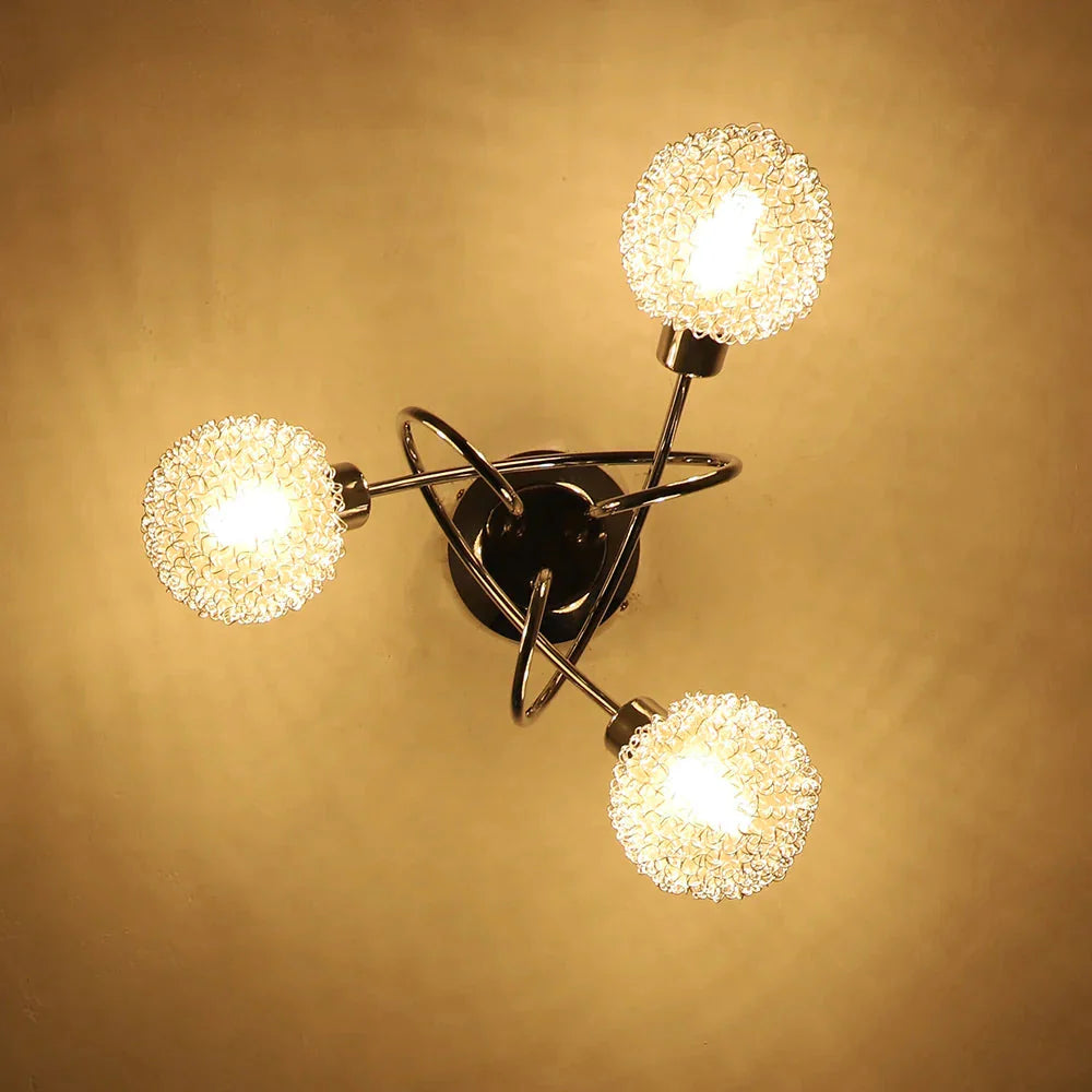 Luminaire Plafonnier style industriel noir – Référence : Elowen4821- - Nexa Lights