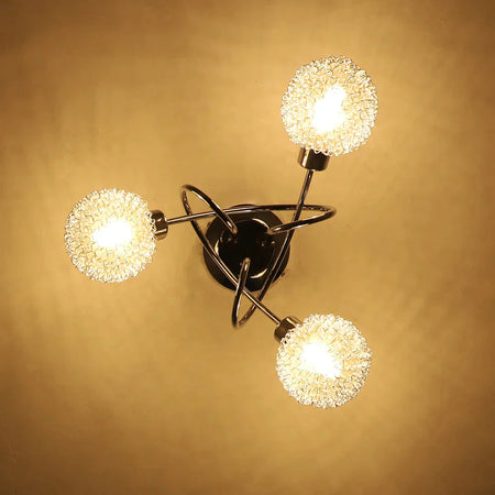 Luminaire Plafonnier style industriel noir – Référence : Elowen4821- - Nexa Lights