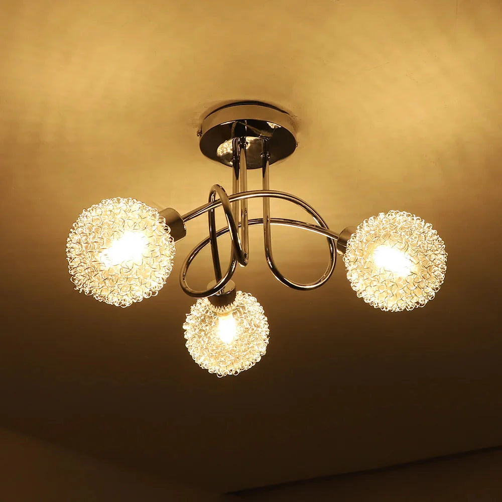 Luminaire Plafonnier style industriel noir – Référence : Elowen4821- - Nexa Lights