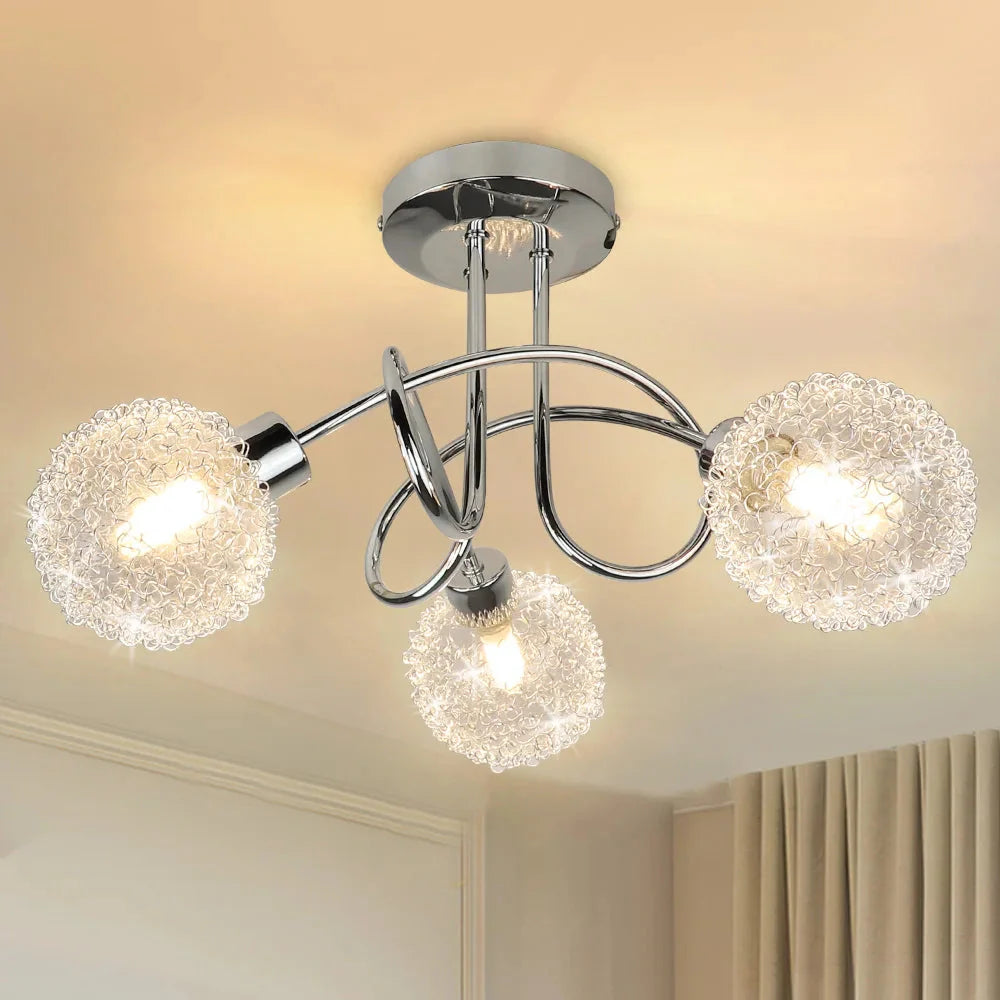 Luminaire Plafonnier style industriel noir – Référence : Elowen4821- - Nexa Lights