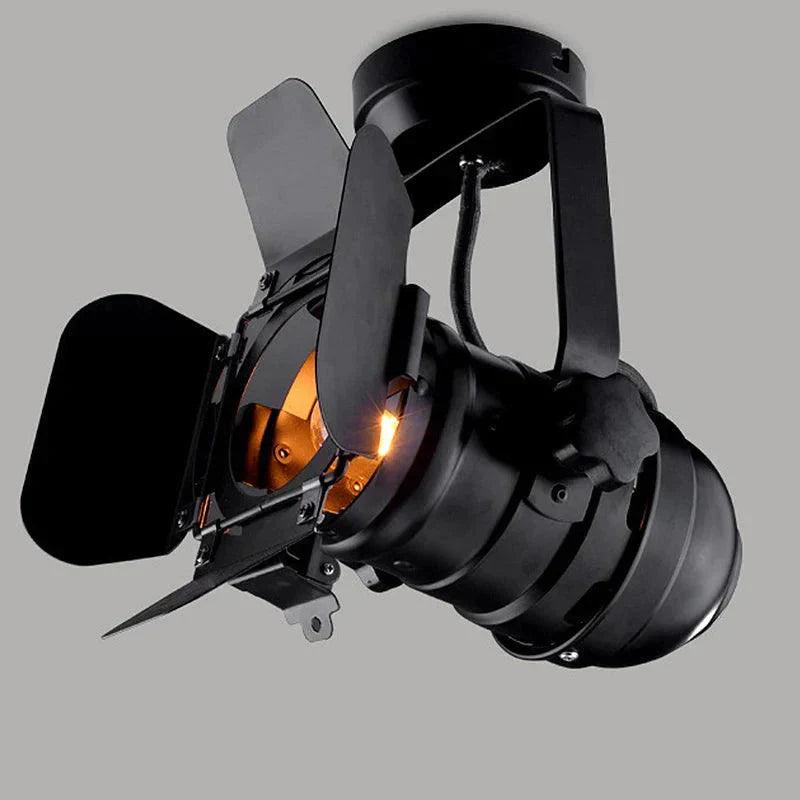 Luminaire Plafonnier style industriel noir – Référence : Maelis4712- - Nexa Lights