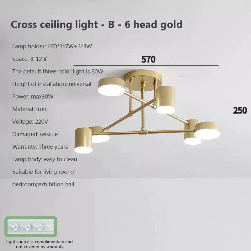 Luminaire Plafonnier style industriel noir – Référence : Nélio4932- - Nexa Lights