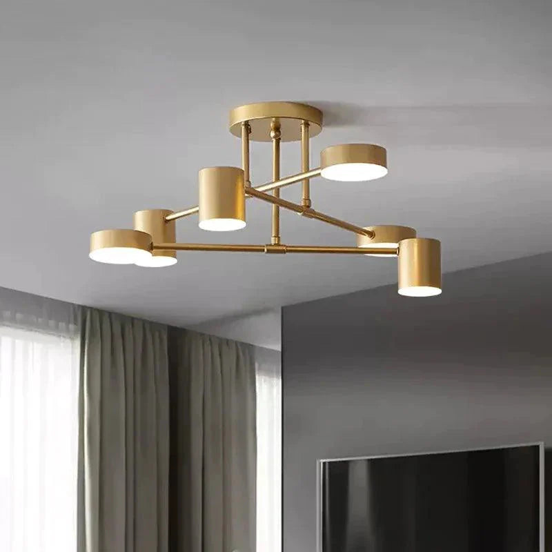 Luminaire Plafonnier style industriel noir – Référence : Nélio4932- - Nexa Lights